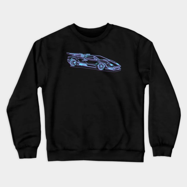 Neon racer Crewneck Sweatshirt by icemanmsc